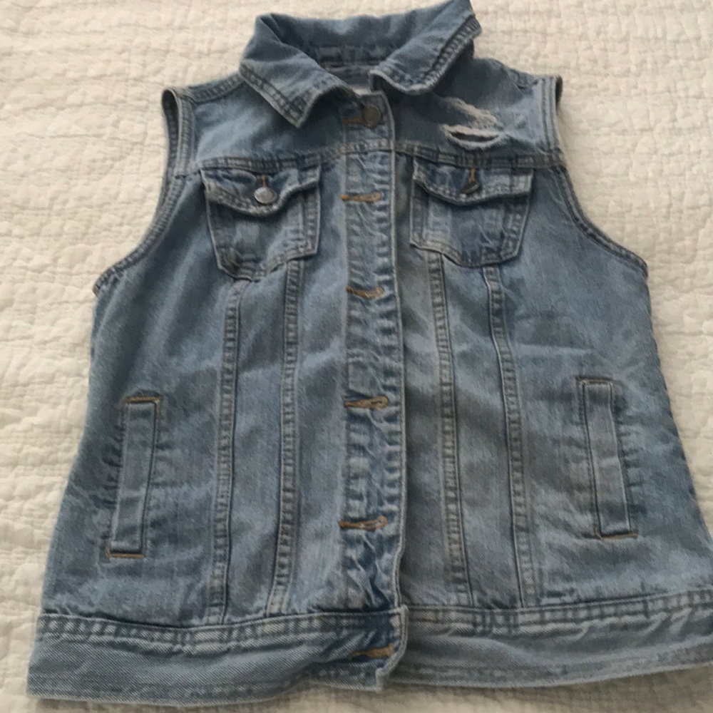 Denim vest